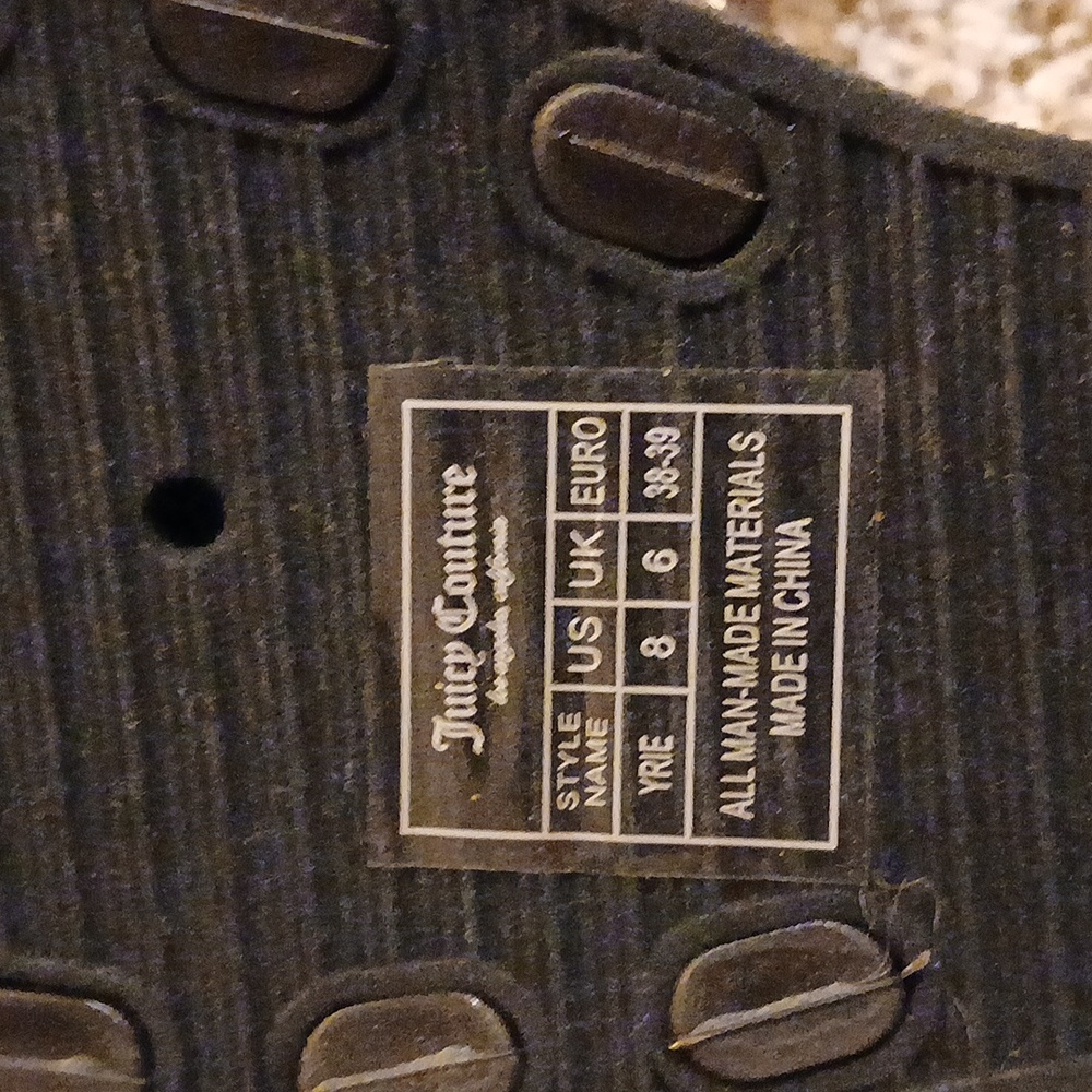 NWOT Women's Juicy couture sandals - Picture 4 of 6